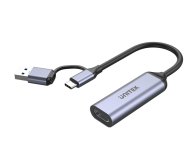 UNITEK Video Grabber USB-C/A HDMI 1.4 V1167A - 1172309 - zdjęcie 1